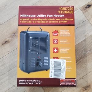 NEW Milkhouse Utility Fan Heater